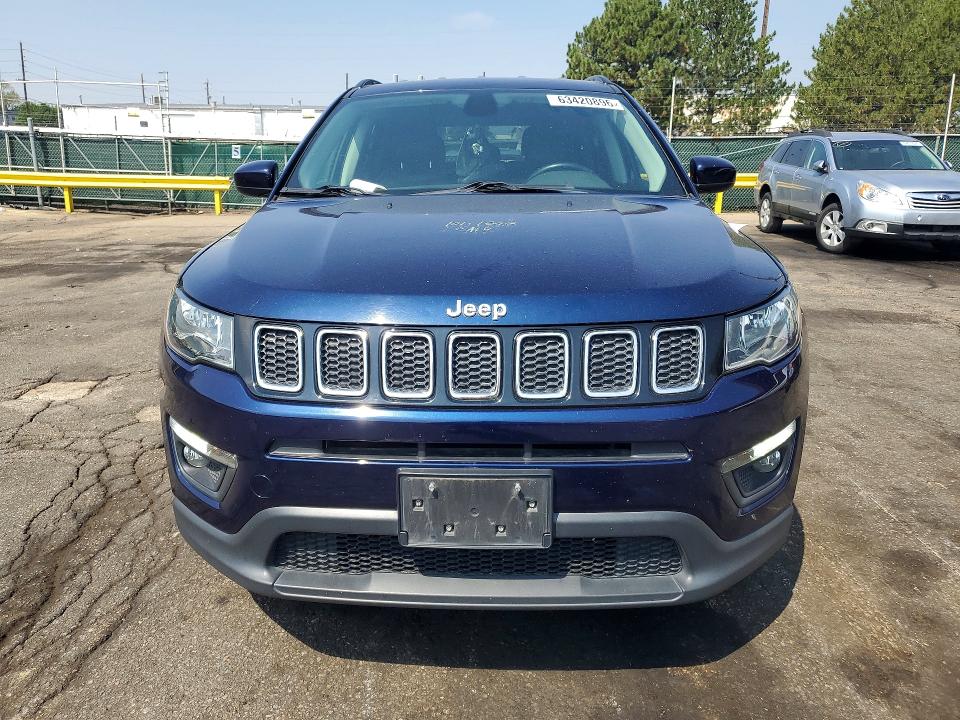 Photo 5 from auction – 2021 JEEP COMPASS with VIN 3C4NJDBB8MT584066