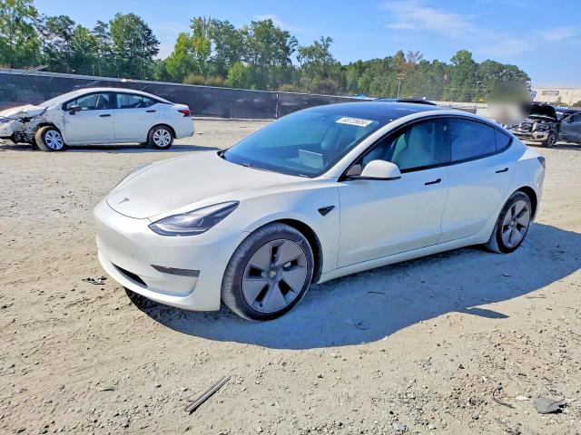 TESLA MODEL 3 2021 with VIN 5YJ3E1EA1MF920748 - Photo from auction