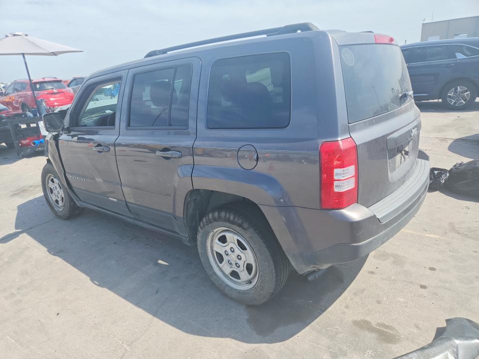 Photo 2 from auction – 2017 JEEP PATRIOT with VIN 1C4NJPBA3HD211747