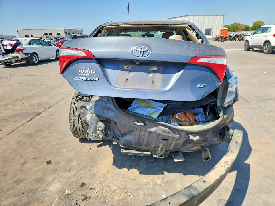 Photo 6 from auction – 2016 TOYOTA COROLLA with VIN 5YFBURHE8GP512574