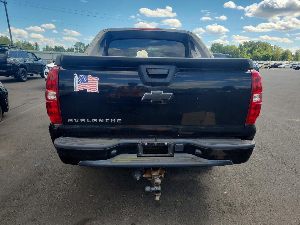 Photo 6 from auction – 2009 CHEVROLET AVALANCHE with VIN 3GNFK120X9G179848