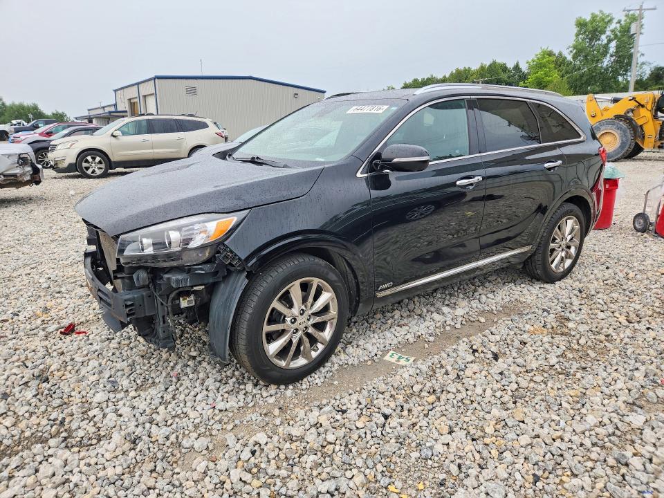 KIA SORENTO 2017 with VIN 5XYPKDA54HG231676 - Photo from auction