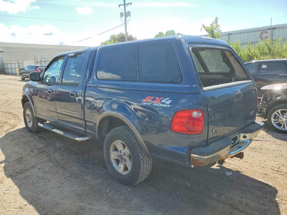 Photo 2 from auction – 2003 FORD F150 with VIN 1FTRW08683KC49640