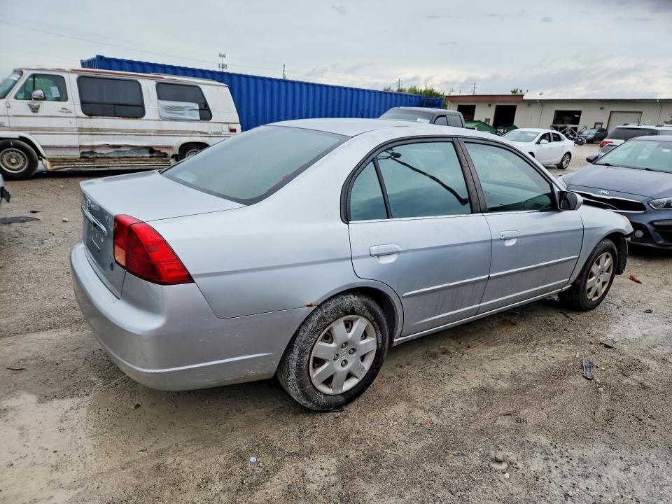 Photo 3 from auction – 2002 HONDA CIVIC with VIN 2HGES26722H560697