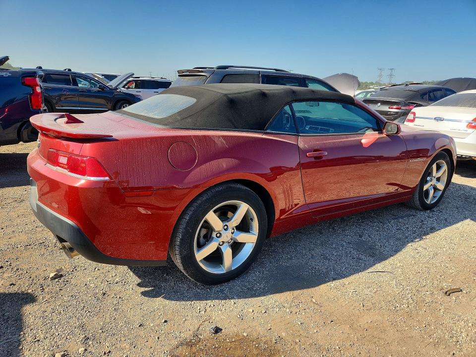 Photo 3 from auction – 2015 CHEVROLET CAMARO with VIN 2G1FD3D34F9181955