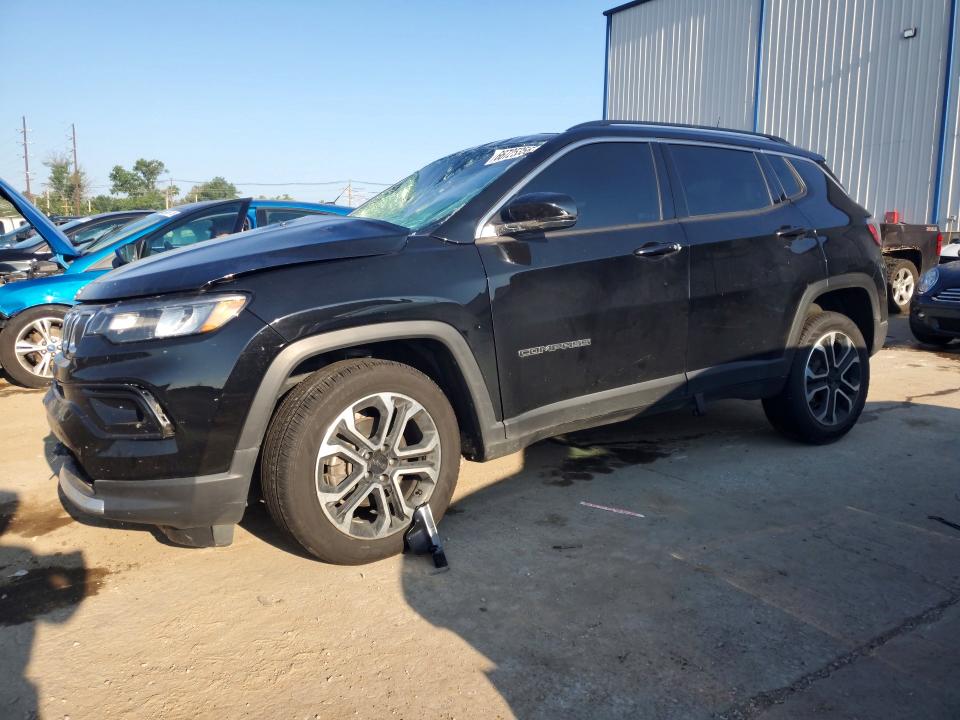 JEEP COMPASS 2022 with VIN 3C4NJDCB2NT153724 - Photo from auction
