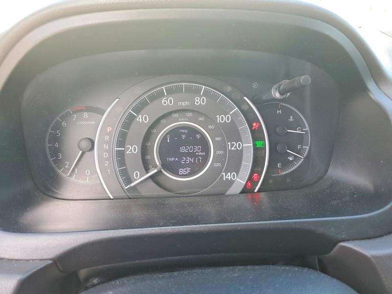 Photo 9 from auction – 2014 HONDA CR-V with VIN 5J6RM3H52EL042361