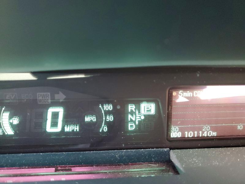 Photo 9 from auction – 2012 TOYOTA PRIUS with VIN JTDKN3DUXC5503552