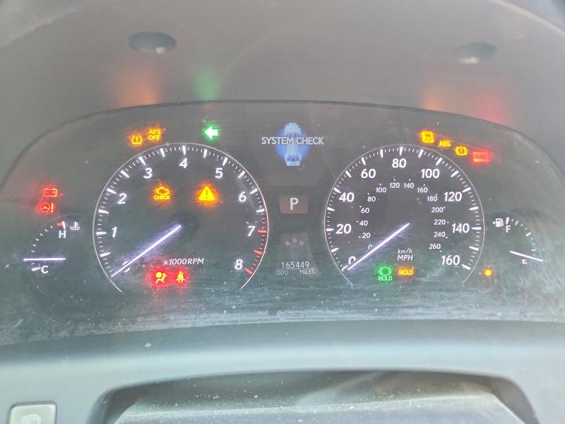 Photo 9 from auction – 2007 LEXUS LS with VIN JTHBL46F275022483