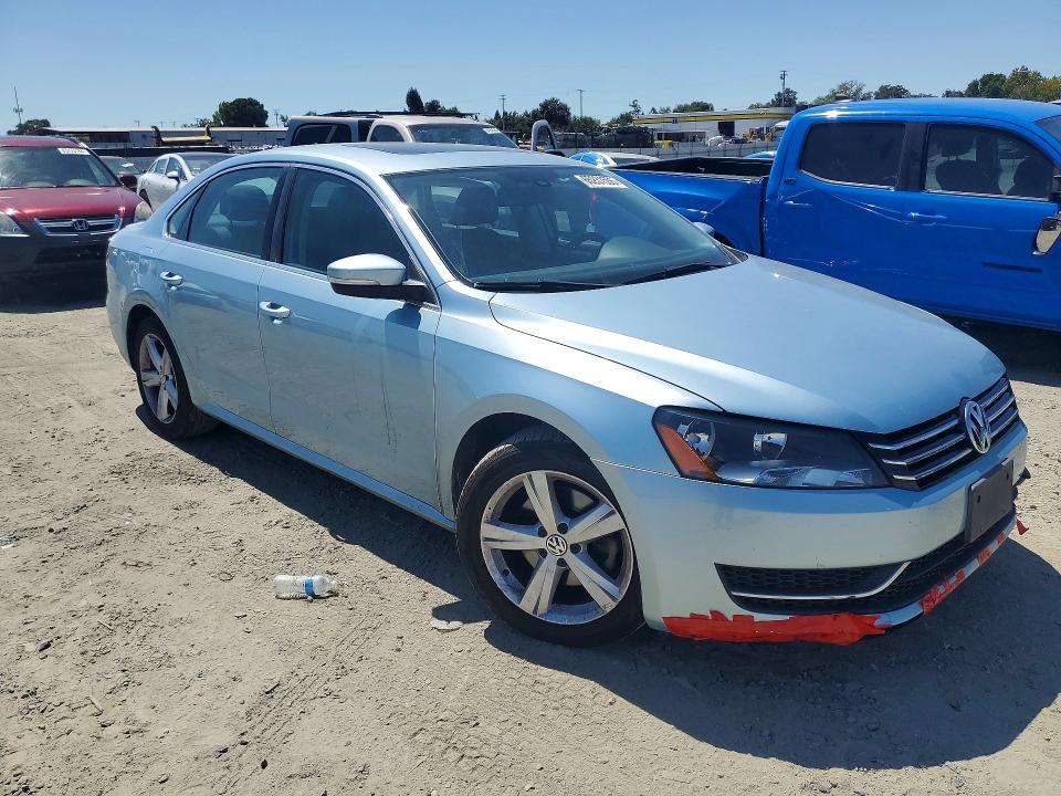 Photo 4 from auction – 2013 VOLKSWAGEN PASSAT with VIN 1VWBP7A35DC136177