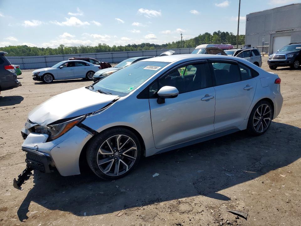 TOYOTA COROLLA 2021 with VIN 5YFS4MCE4MP060760 - Photo from auction