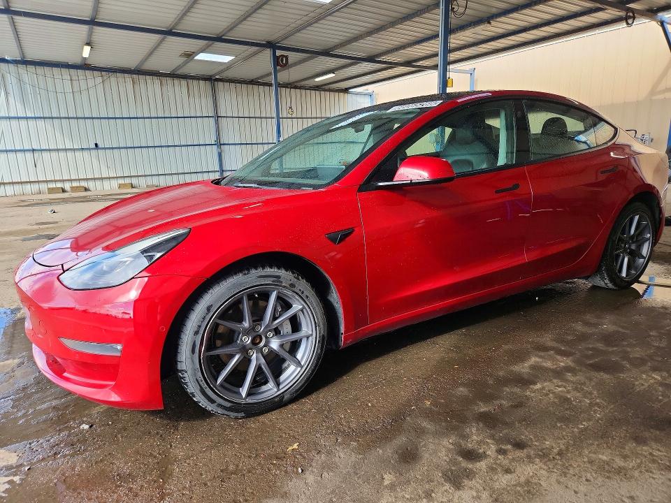 TESLA MODEL 3 2022 with VIN 5YJ3E1EB3NF190979 - Photo from auction