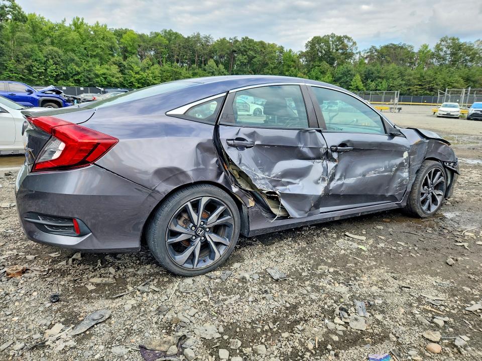 Photo 3 from auction – 2020 HONDA CIVIC with VIN 2HGFC2F80LH563254