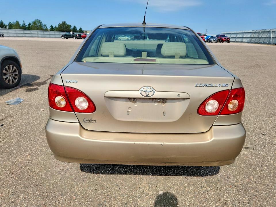 Photo 6 from auction – 2006 TOYOTA COROLLA with VIN 1NXBR32E16Z721000