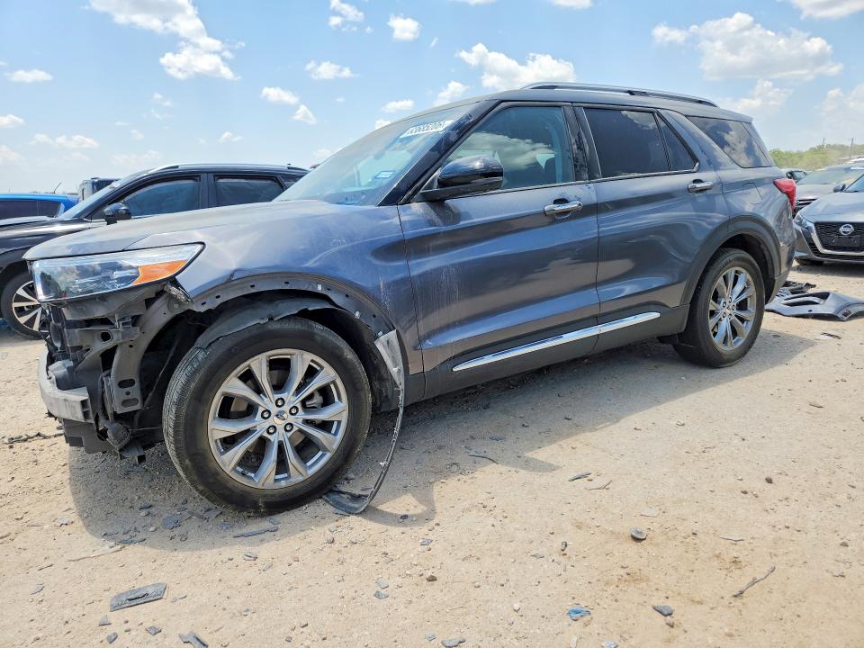 FORD EXPLORER 2022 with VIN 1FMSK7FHXNGA62668 - Photo from auction