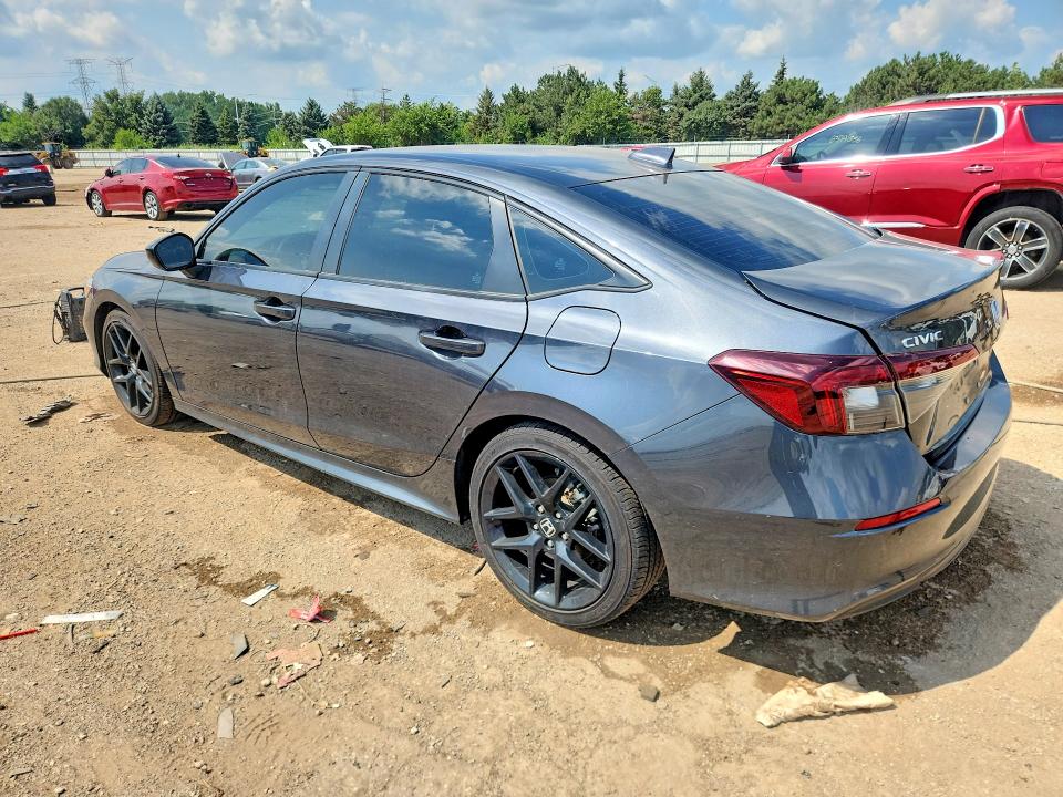 Photo 2 from auction – 2025 HONDA CIVIC with VIN 2HGFE2F58SH538410