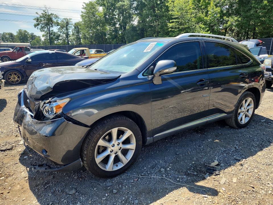 LEXUS RX 2011 with VIN 2T2ZK1BA4BC047498 - Photo from auction