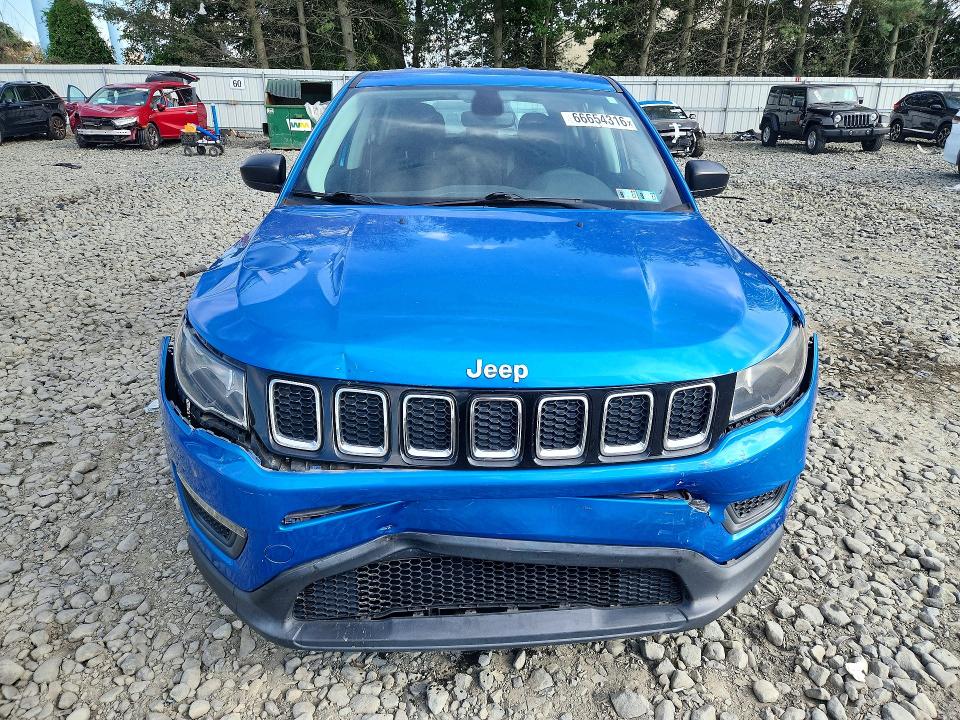 Photo 5 from auction – 2020 JEEP COMPASS with VIN 3C4NJCAB5LT247882