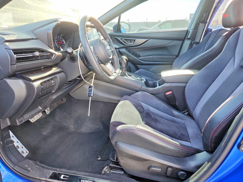 Photo 7 from auction – 2022 SUBARU WRX with VIN JF1VBAN67N8007318