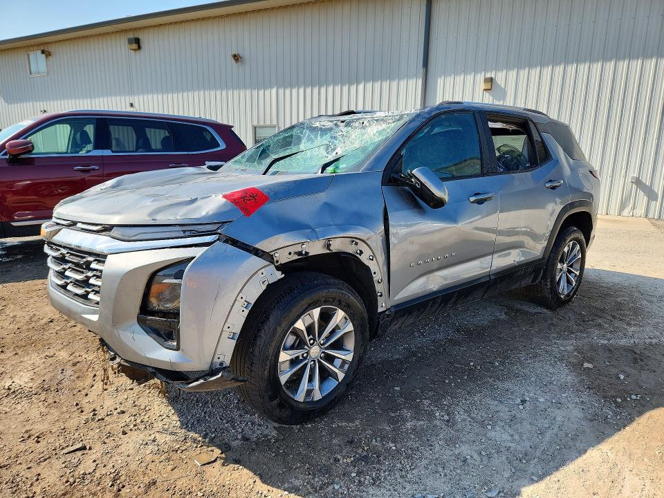 CHEVROLET EQUINOX 2025 with VIN 3GNAXPEG7SL267910 - Photo from auction