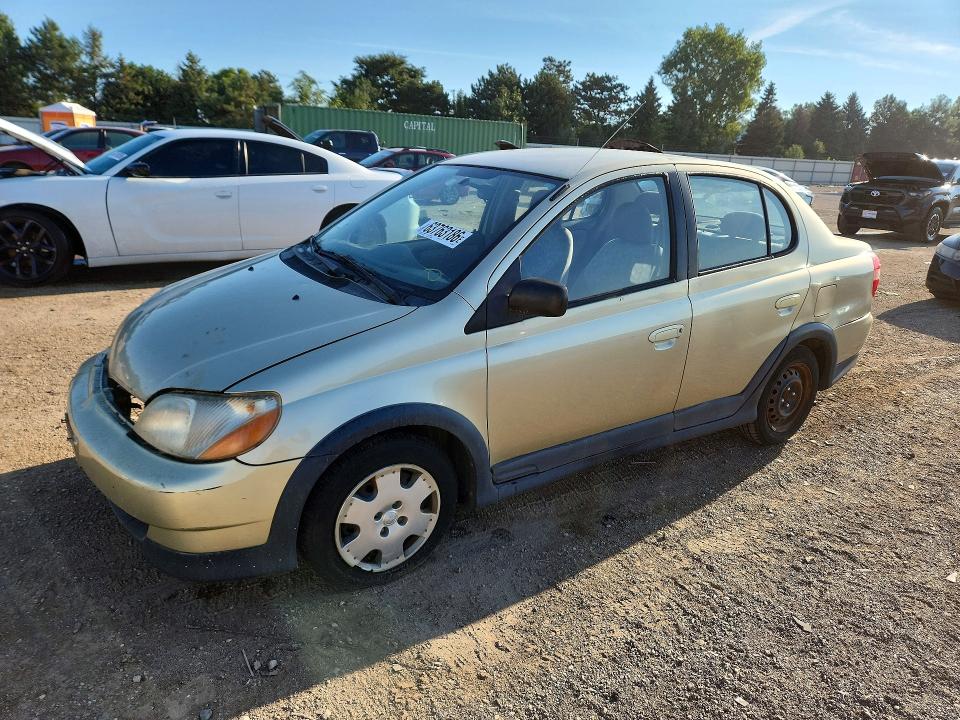 TOYOTA ECHO 2000 with VIN JTDBT1234Y0066107 - Photo from auction