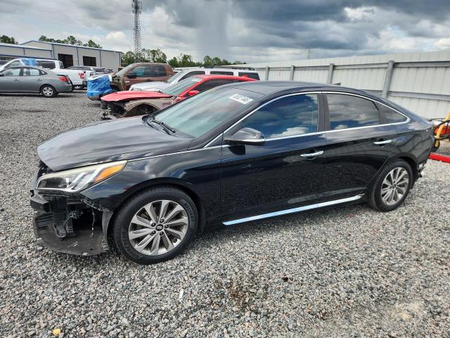 HYUNDAI SONATA 2017 with VIN 5NPE34AF2HH454093 - Photo from auction