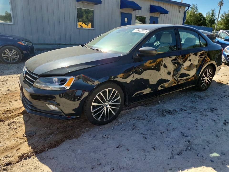 VOLKSWAGEN JETTA 2015 with VIN 3VWD17AJ9FM341267 - Photo from auction