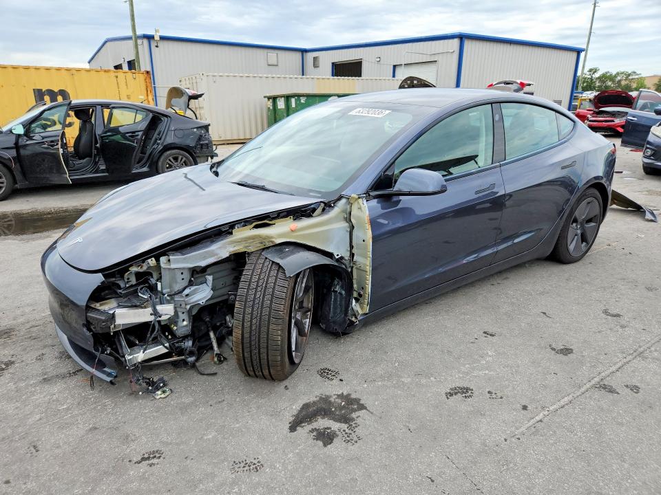 TESLA MODEL 3 2023 with VIN 5YJ3E1EA5PF405322 - Photo from auction