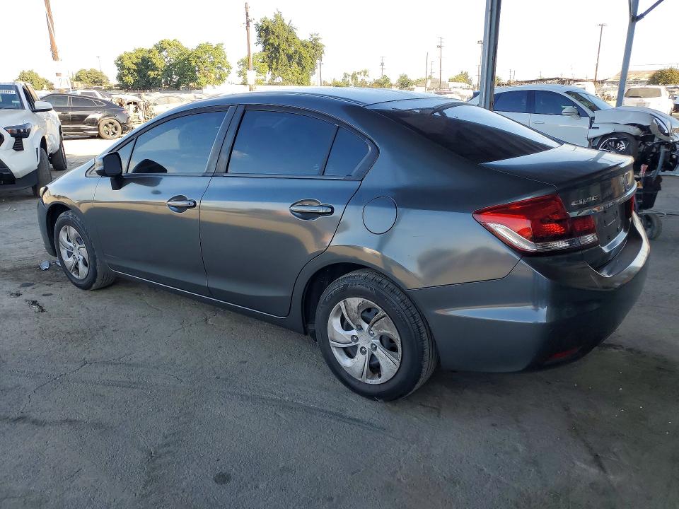 Фото 2 с аукциона – 2013 HONDA CIVIC с VIN 19XFB2F52DE255510