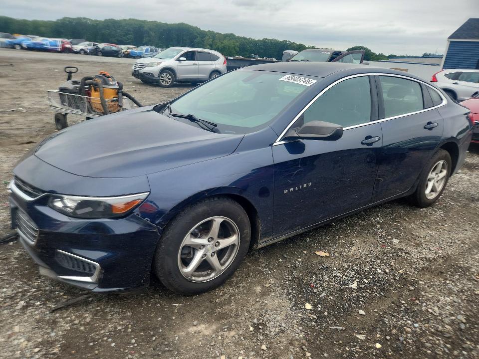 CHEVROLET MALIBU 2018 with VIN 1G1ZB5ST3JF111400 - Photo from auction
