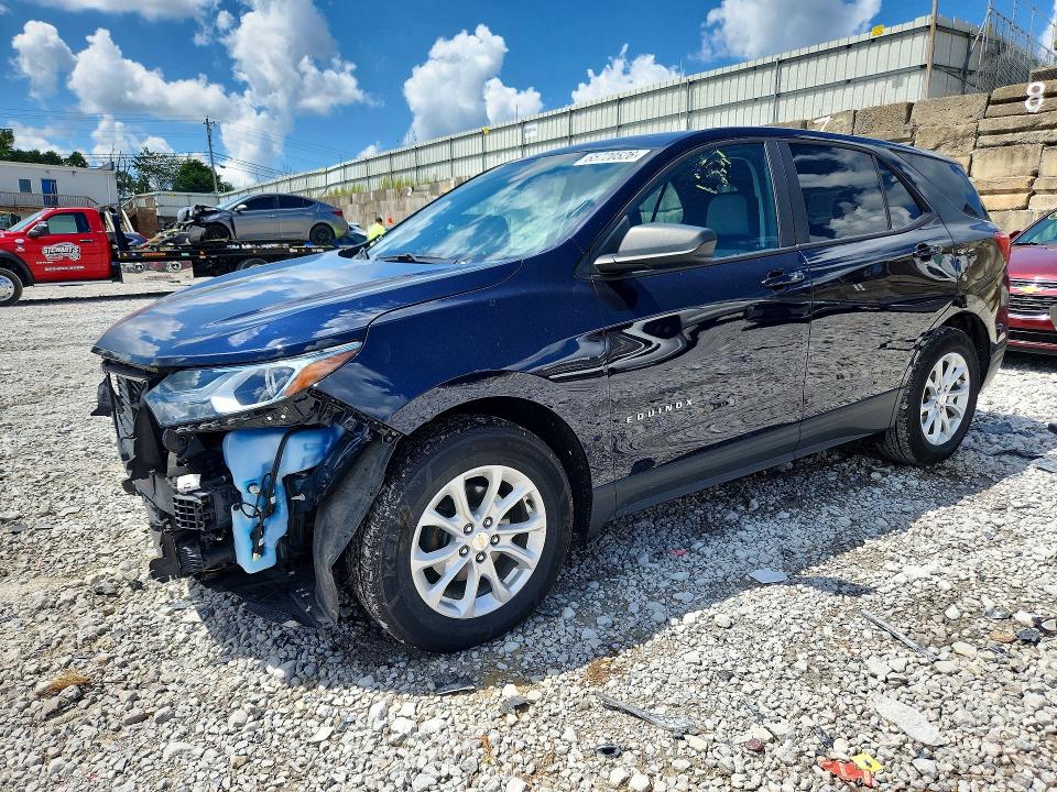 CHEVROLET EQUINOX 2020 with VIN 3GNAXHEVXLS641809 - Photo from auction