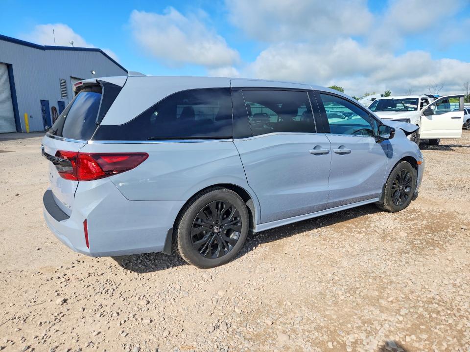 Photo 3 from auction – 2025 HONDA ODYSSEY with VIN 5FNRL6H71SB011306