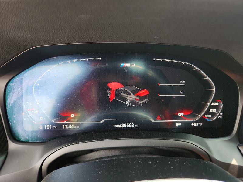 Photo 9 from auction – 2022 BMW M3 with VIN WBS43AY00NFM25637