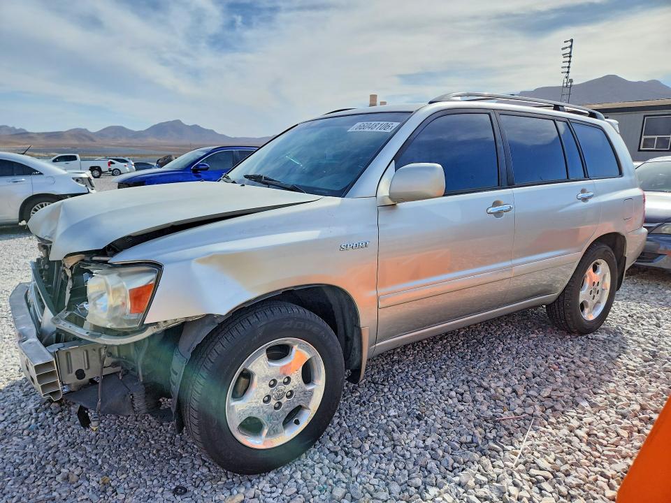 TOYOTA HIGHLANDER 2007 with VIN JTEDP21A470148271 - Photo from auction