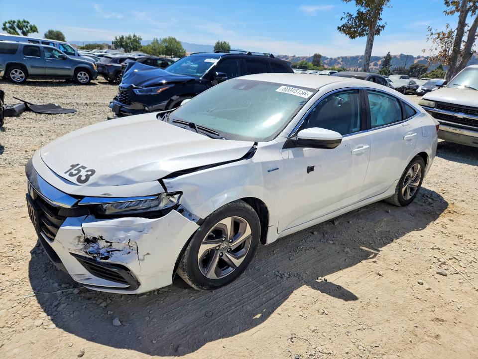 HONDA INSIGHT 2019 with VIN 19XZE4F57KE034563 - Photo from auction