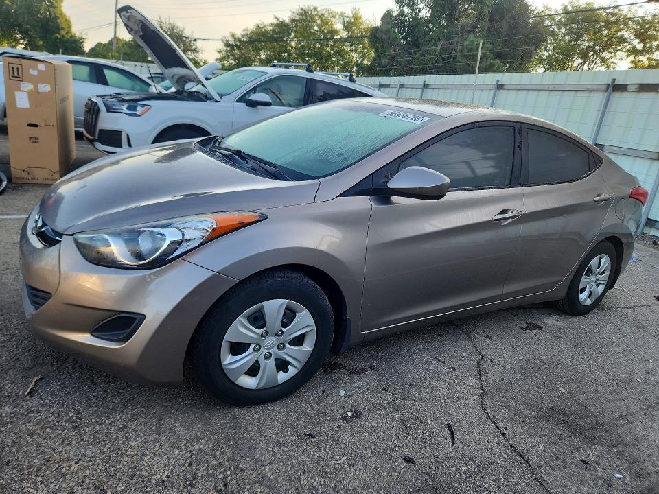 HYUNDAI ELANTRA 2012 with VIN 5NPDH4AEXCH147509 - Photo from auction