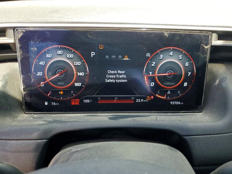 Photo 9 from auction – 2022 HYUNDAI TUCSON with VIN 5NMJFCAE9NH092604