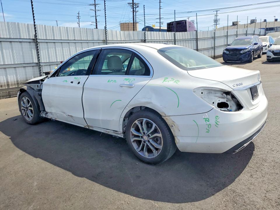 Photo 2 from auction – 2016 MERCEDES-BENZ C with VIN 55SWF4JB8GU143546