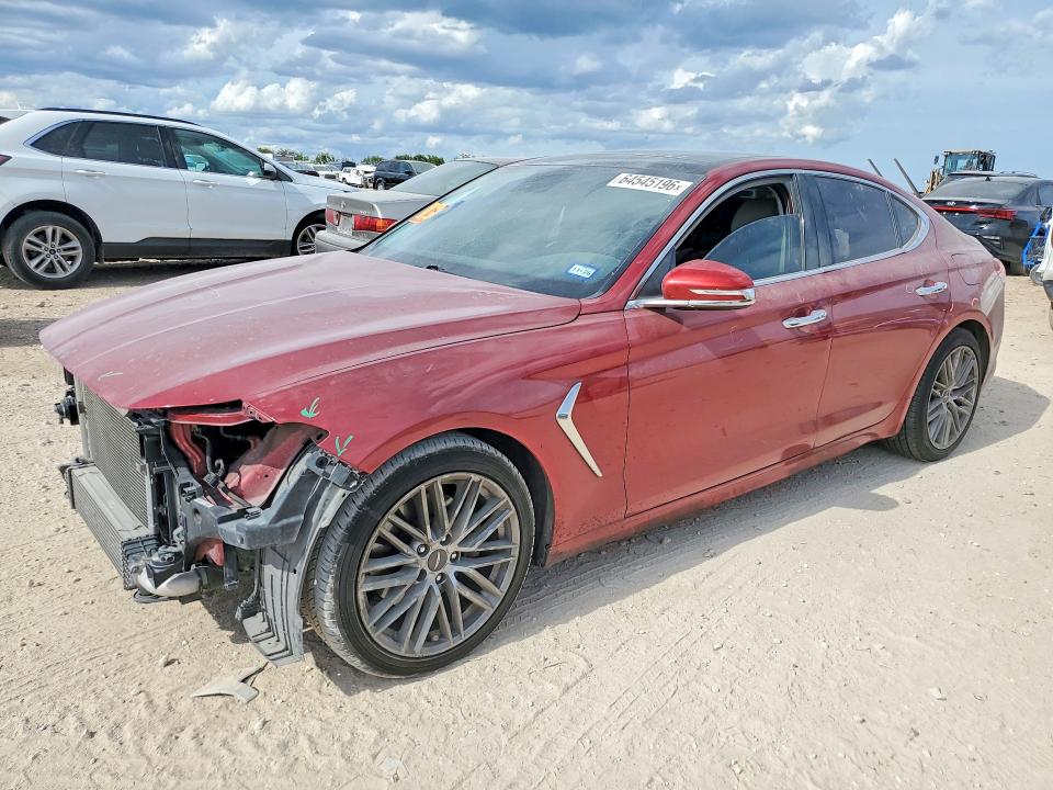 GENESIS G70 2021 with VIN KMTG34LA6MU072287 - Photo from auction