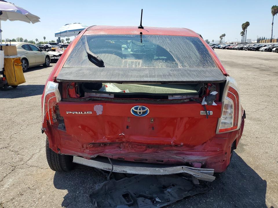 Photo 6 from auction – 2012 TOYOTA PRIUS with VIN JTDKN3DUXC5392355