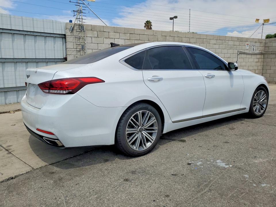 Photo 3 from auction – 2018 GENESIS G80 with VIN KMHGN4JE9JU225332