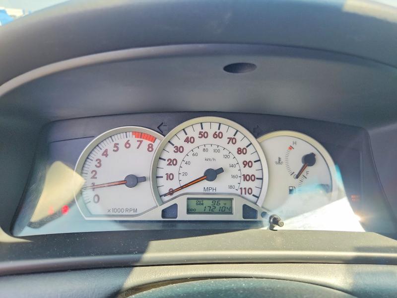 Photo 9 from auction – 2005 TOYOTA COROLLA with VIN 2T1BR32E05C358852