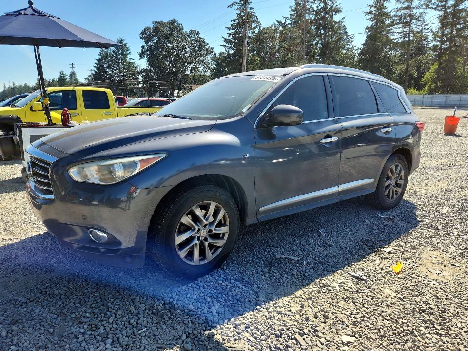 Photo 1 from auction – 2014 INFINITI QX60 with VIN 5N1AL0MNXEC555377