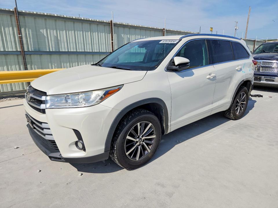 TOYOTA HIGHLANDER 2017 with VIN 5TDKZRFH6HS521197 - Photo from auction