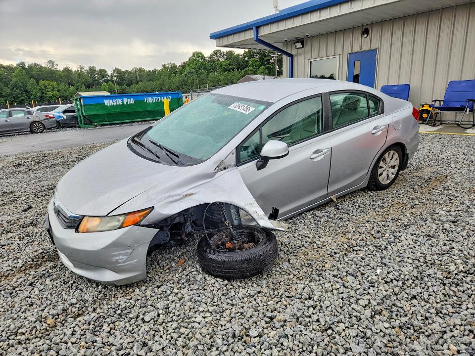 HONDA CIVIC 2012 with VIN 19XFB2F53CE316412 - Photo from auction