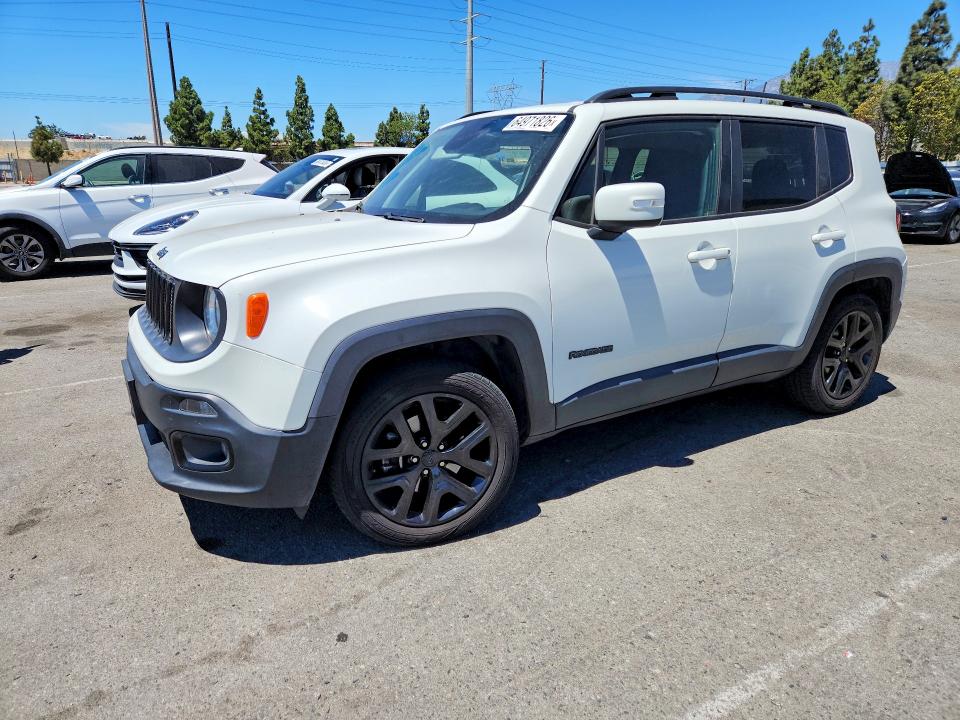 JEEP RENEGADE 2018 with VIN ZACCJABB4JPJ20617 - Photo from auction
