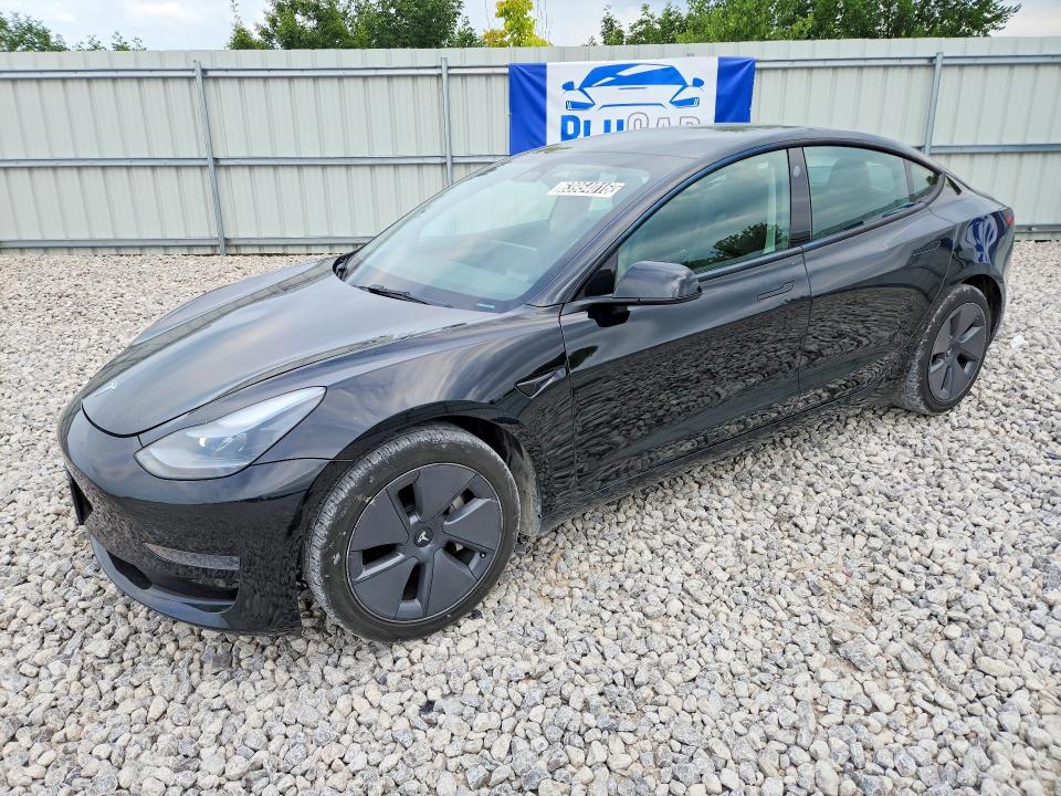 TESLA MODEL 3 2022 with VIN 5YJ3E1EA4NF288846 - Photo from auction