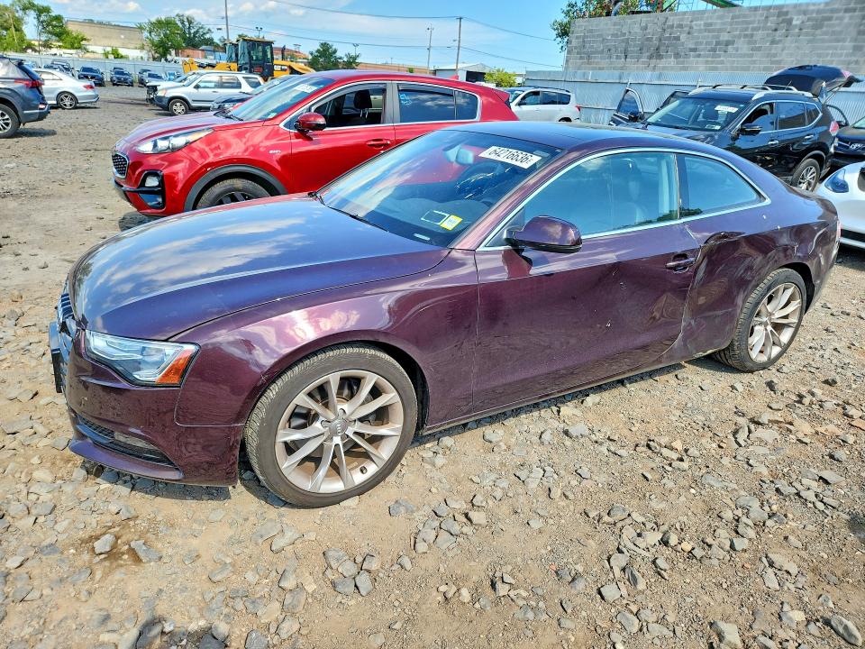 AUDI A5 2014 with VIN WAULFAFR1EA071777 - Photo from auction