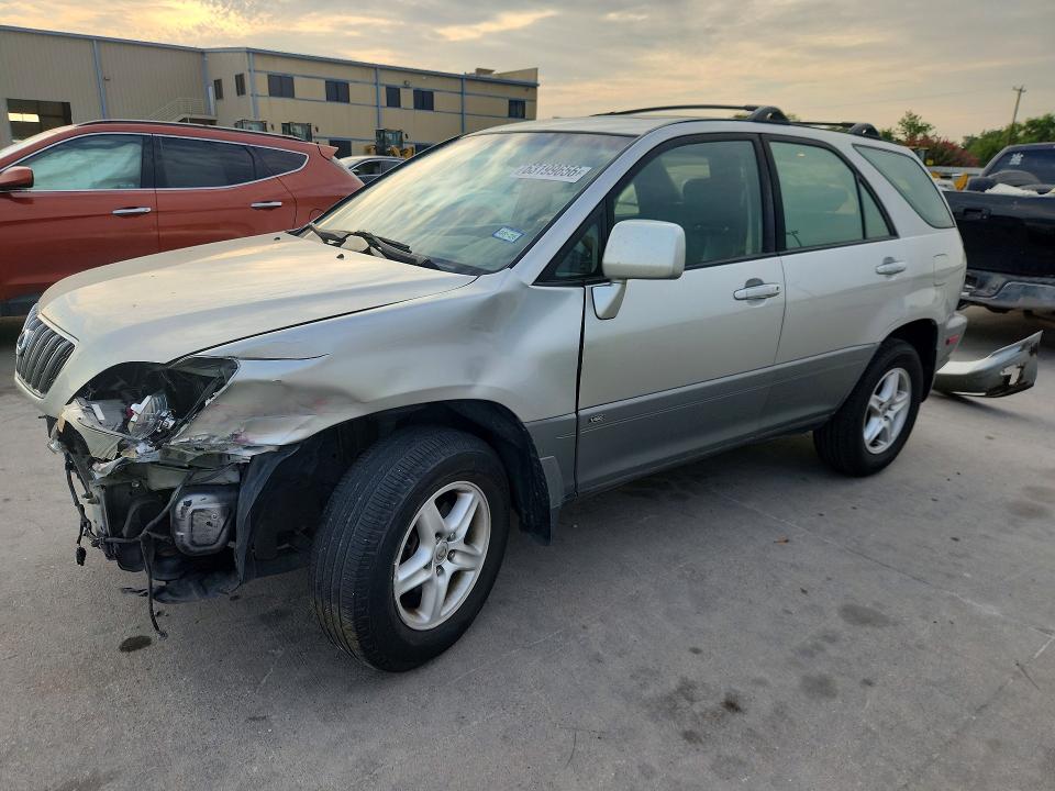 LEXUS RX 2002 with VIN JTJGF10U920125536 - Photo from auction