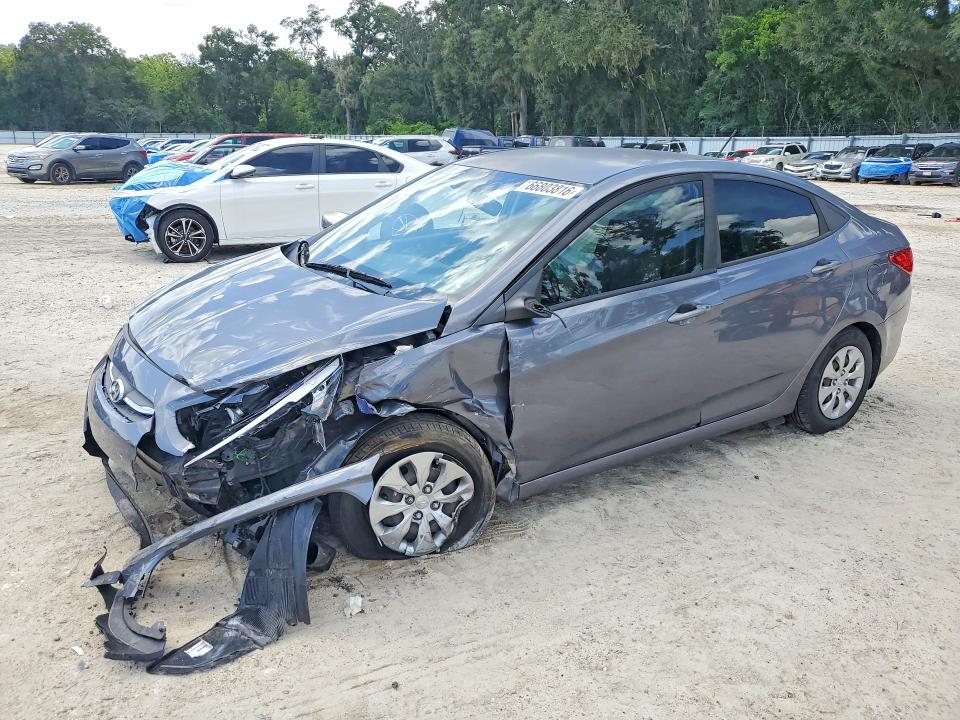 HYUNDAI ACCENT 2017 with VIN KMHCT4AEXHU270648 - Photo from auction